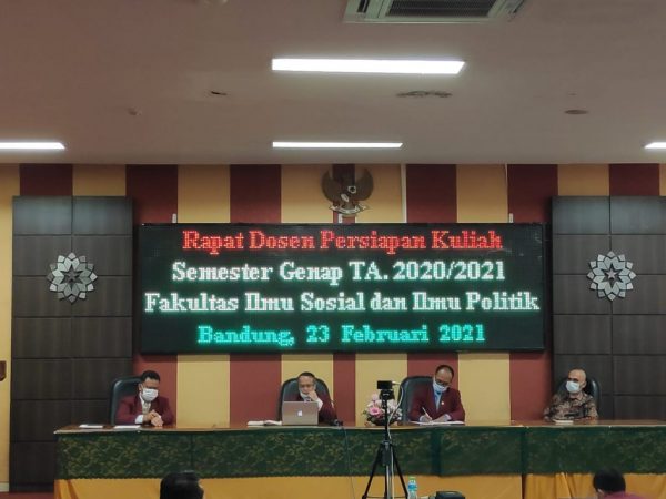 Rapat Dosen Persiapan Kuliah Semester Genap Tahun Akademik